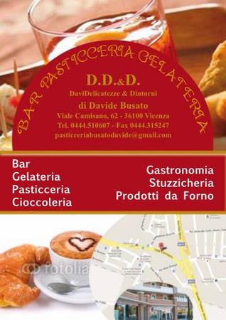 D.D.&D. DaviDelicatezze & Dintorni di Davide Busato- Bar Pasticceria Gelateria